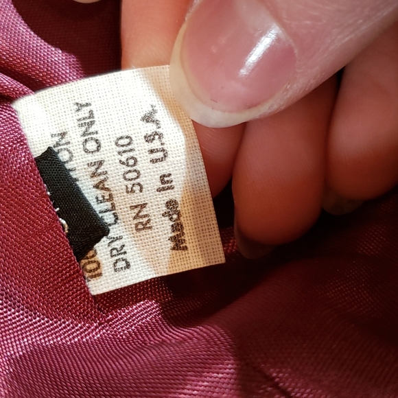 Vintage Sasson Velvet Jacket and Skirt Set, Sz 9/10 - Picture 6 of 16